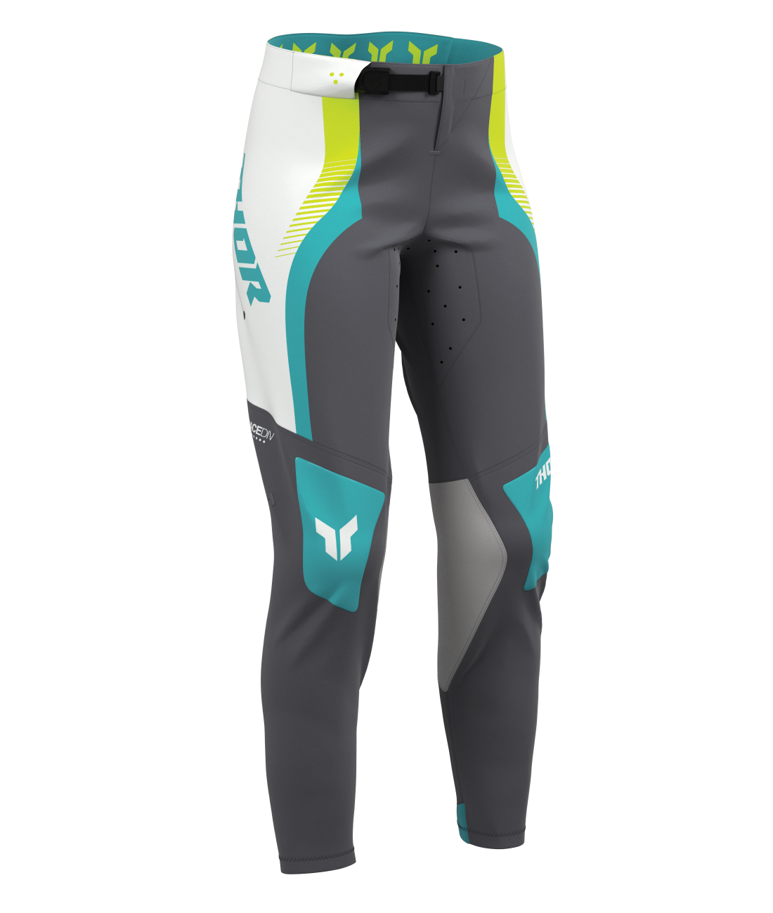 Thor 2026 Sportmode Velocity Grey/Aqua Womens Pants