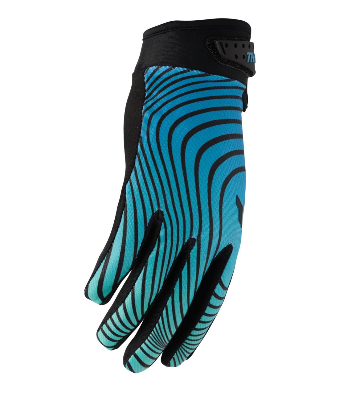 Thor 2026 Launchmode Identity Teal/Black Gloves