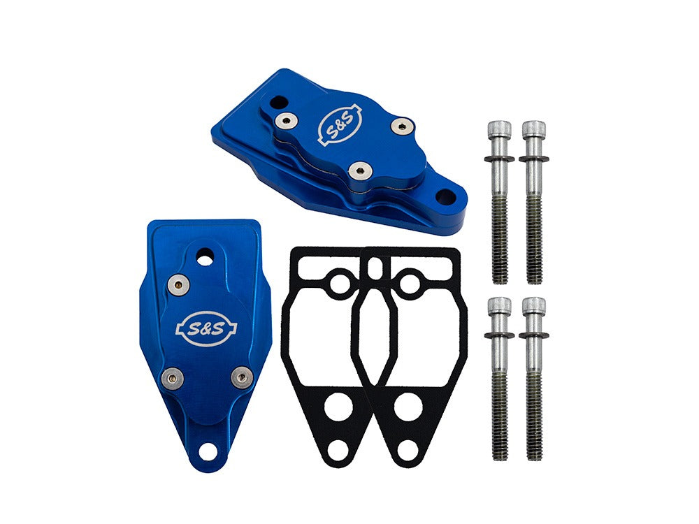 S&S Cycle SS900-1299 Rocker Box/Cylinder Head Breathers for Twin Cam 99-17