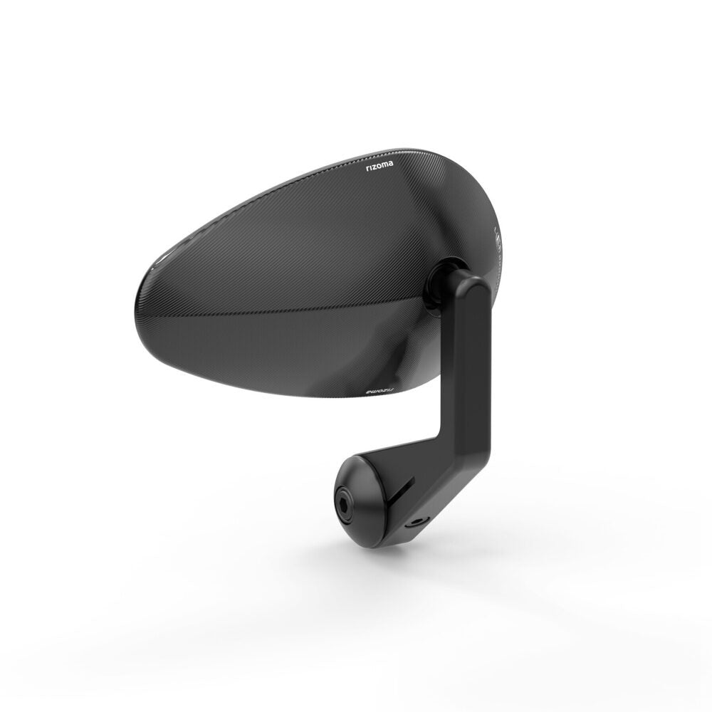 Rizoma R-BS233B Reverse Radial Bar End Mirror Black