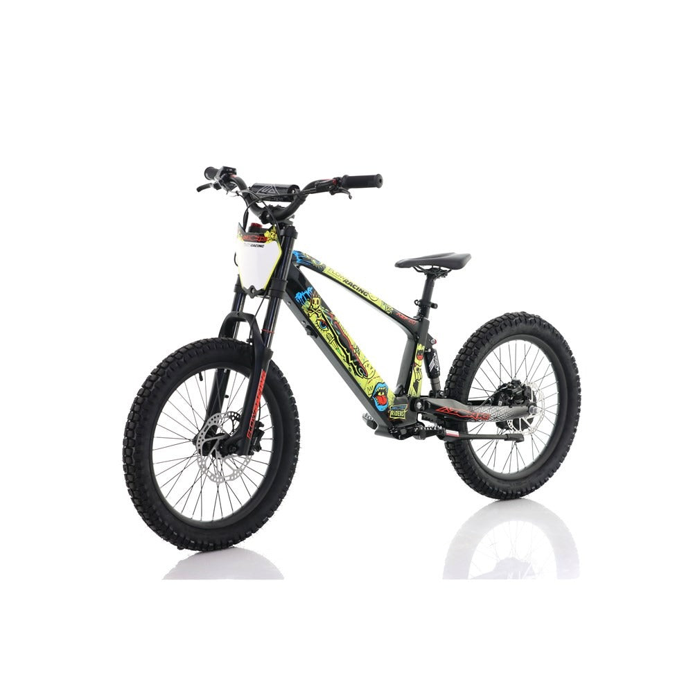 Azonic Flow 20 36V/7.2Ah/750W Electric Balance Bike Rancid Limited Edition Yellow/Multi