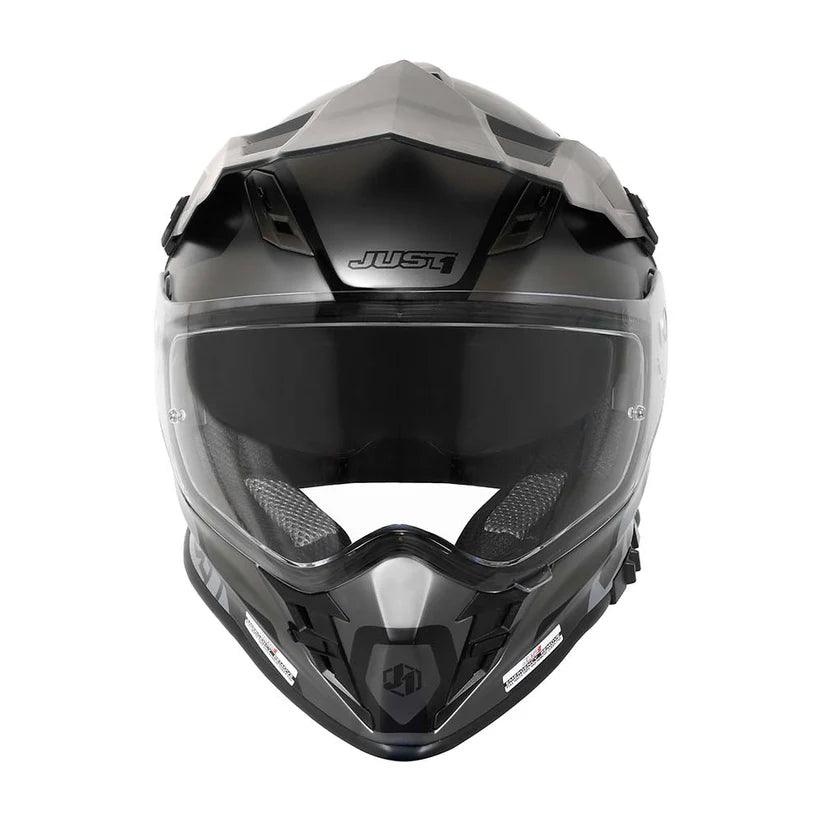 Just1 J34 Pro Tour Titanium/Black Adventure Helmet