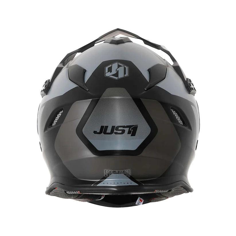 Just1 J34 Pro Tour Titanium/Black Adventure Helmet
