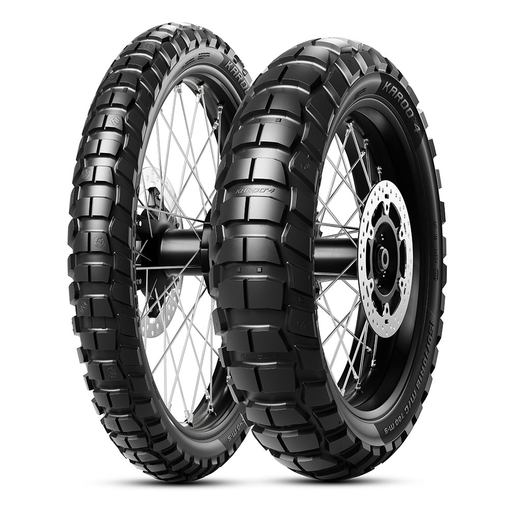 Metzeler Karoo 4 Rally Rear Tyre 140/80-18 70R M+S Tubeless