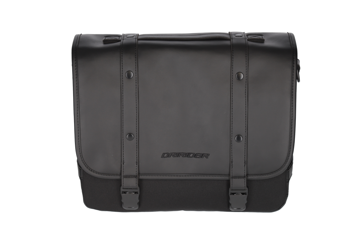 DriRider Legacy 12L Classic Black Saddlebag