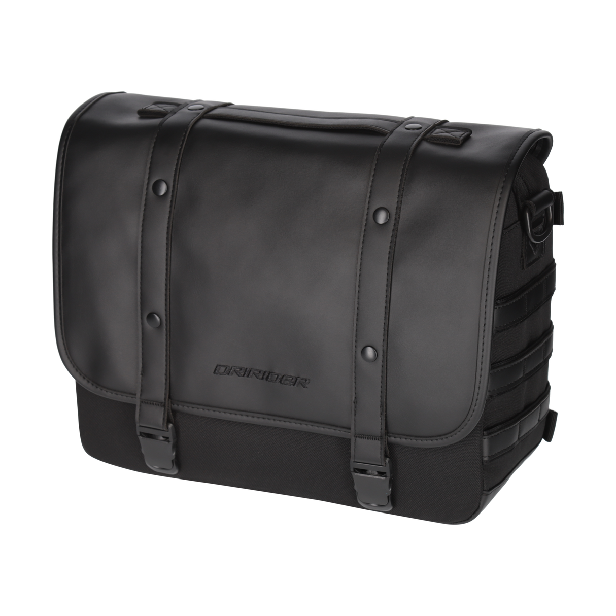 DriRider Legacy 12L Classic Black Saddlebag