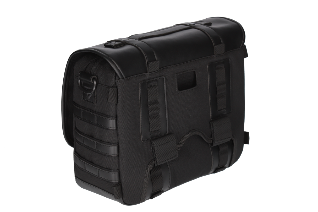 DriRider Legacy 12L Classic Black Saddlebag