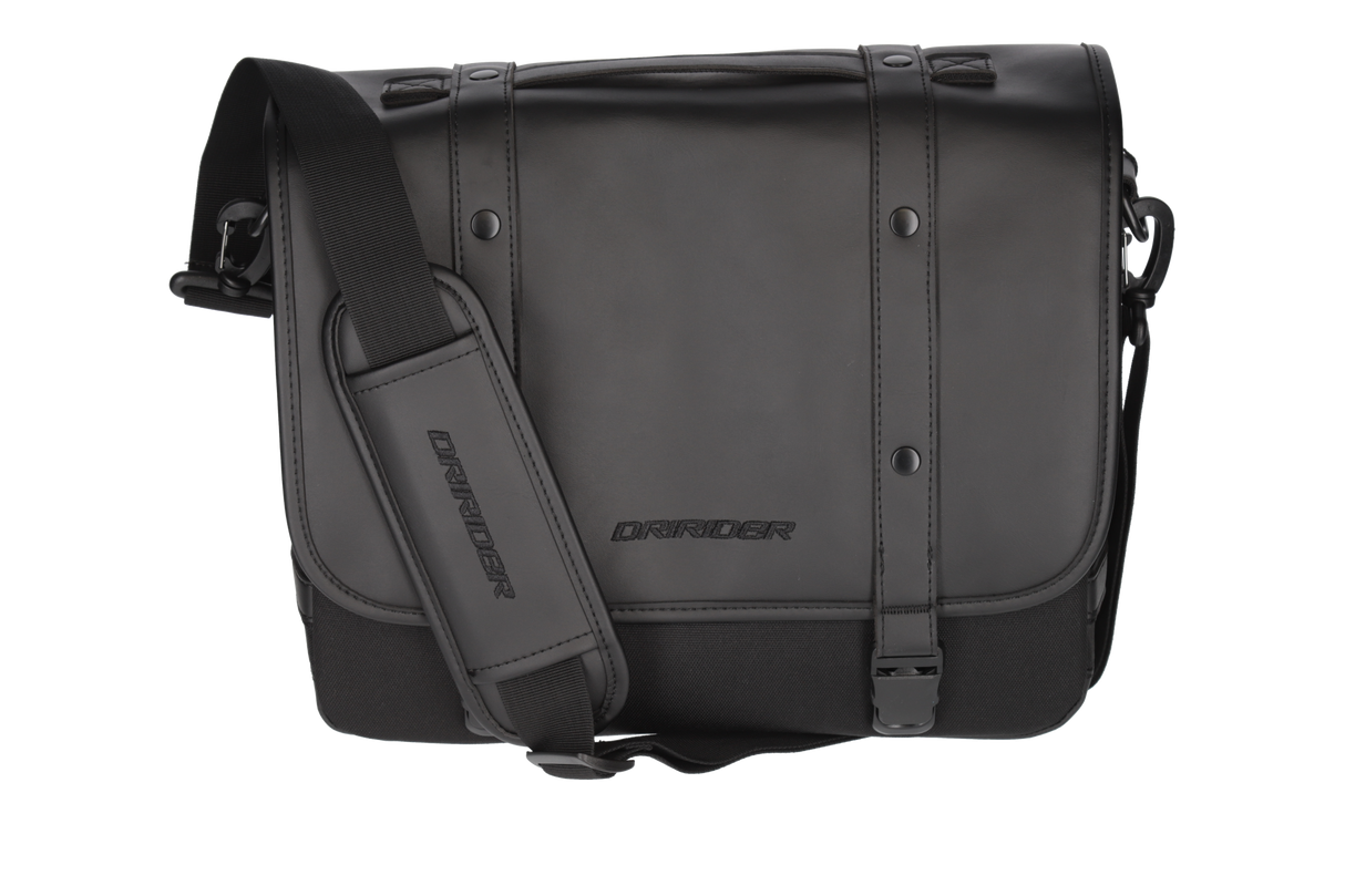DriRider Legacy 12L Classic Black Saddlebag