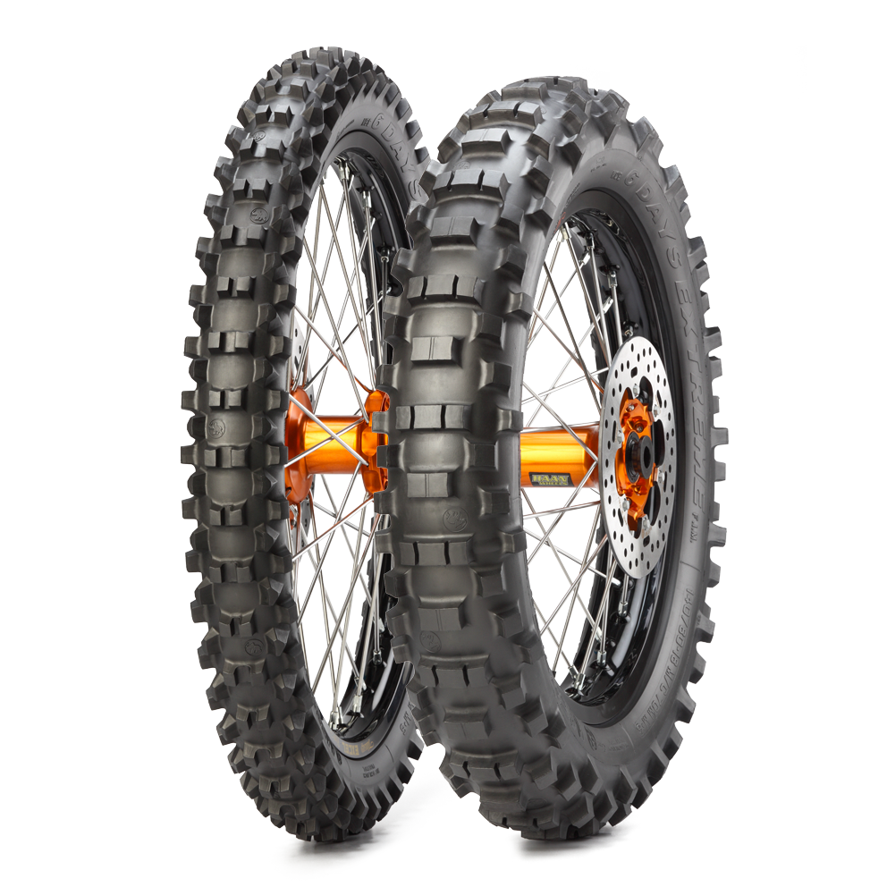 Metzeler MCE 6 Days Extreme Front Tyre 90/90-21 M/C 54M M+S Tube Type