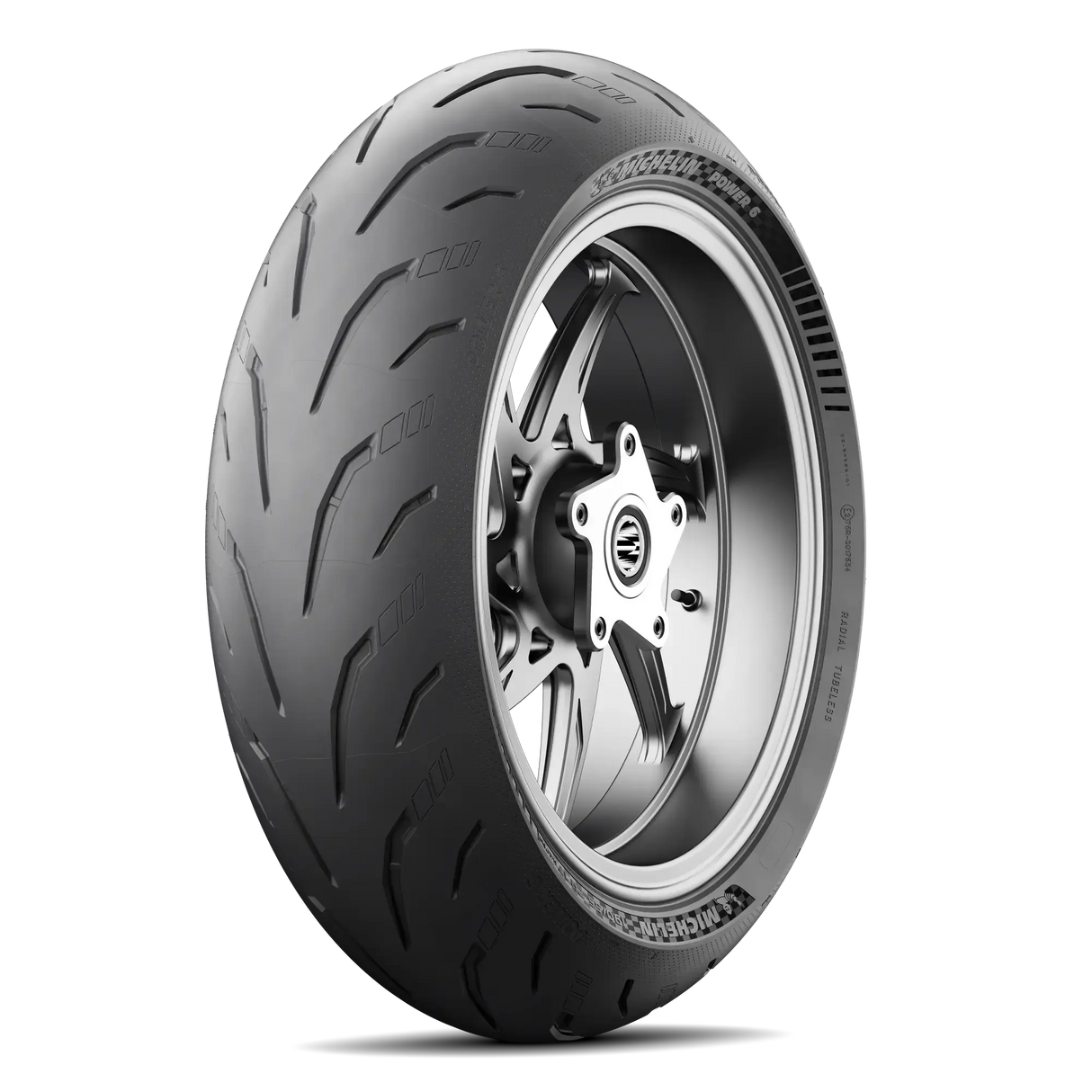 Michelin Power 6 Rear Tyre 180/55 ZR-17 73W Tubeless