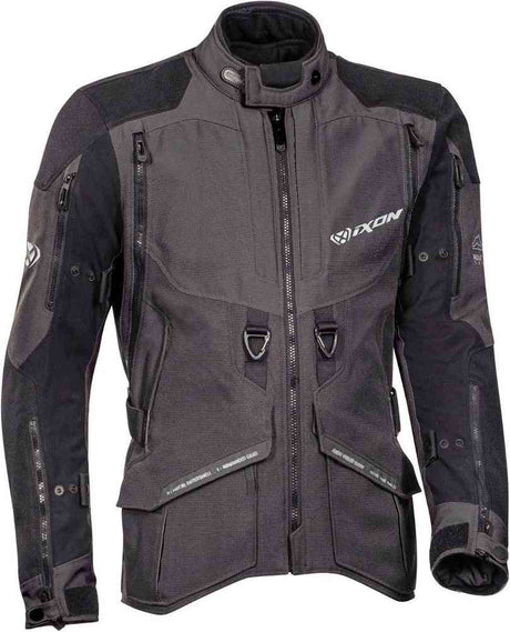 Ixon Ragnar Black/Anthracite Textile Jacket - EasyR