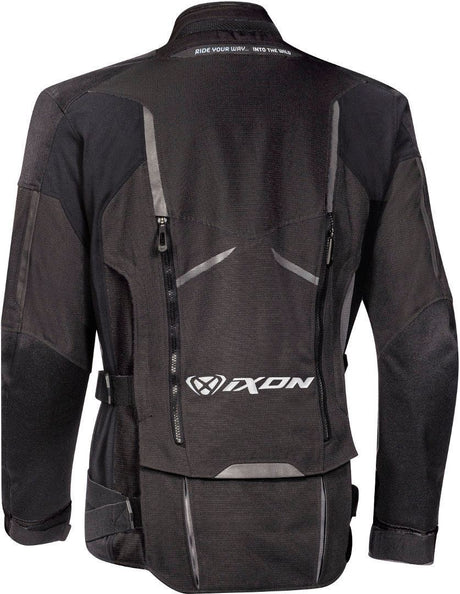 Ixon Ragnar Black/Anthracite Textile Jacket - EasyR