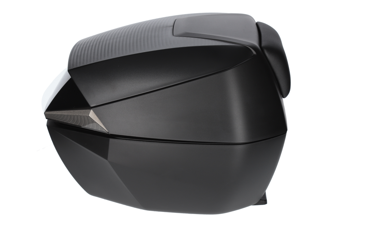 DriRider Shield 35L Luxe Black/Silver Small Top Case