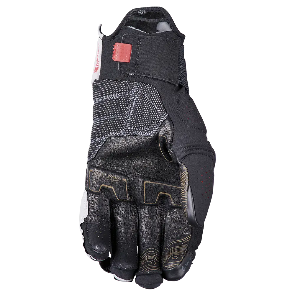 Five TFX1 Airflow Grey/Red Gloves