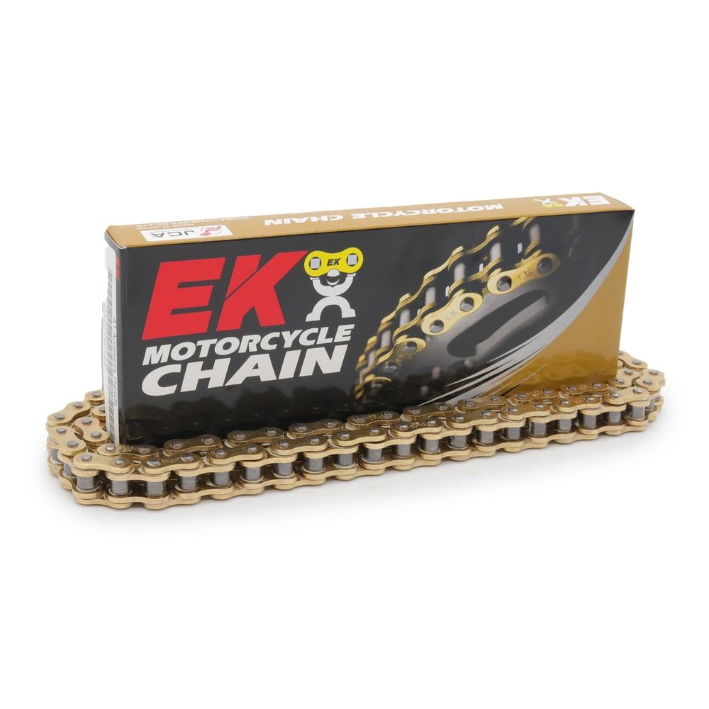 EK 428 SHDR Heavy Duty Motocross Gold Chain 136L