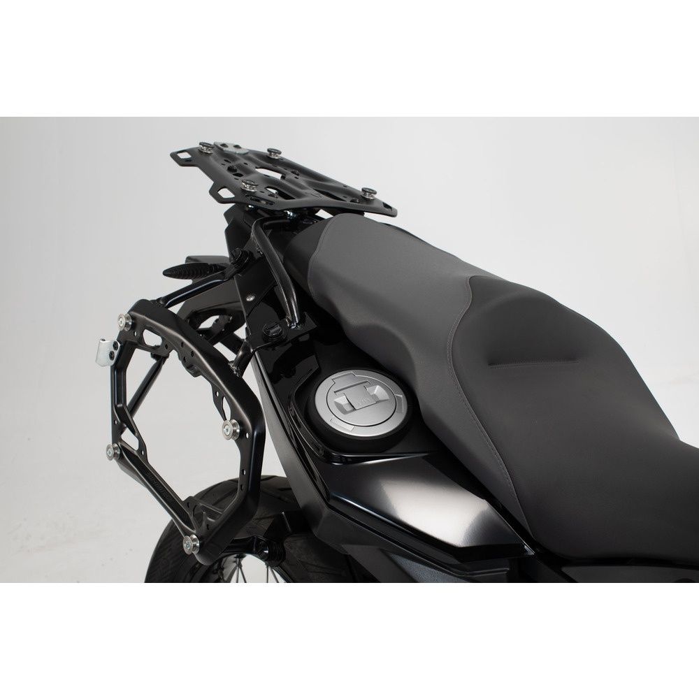 SW-Motech SW-ADV0755965000-B DUSC Black Adventure Luggage Set w/L Top Case for BMW F 800 GS/F 700 GS/F 650 GS 07-18