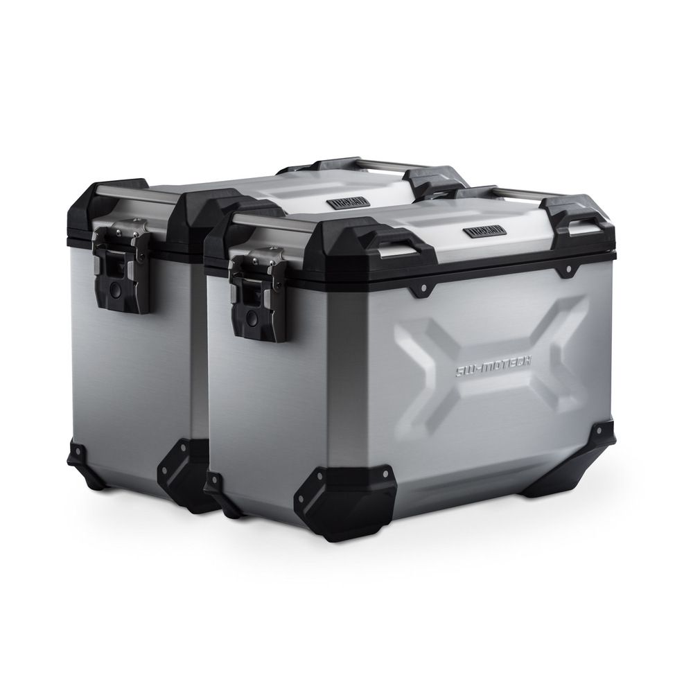 SW-Motech SW-KFT0797570101-S TRAX ADV 45/45L Silver Aluminium Case System for BMW R 1300 GS 23-Up