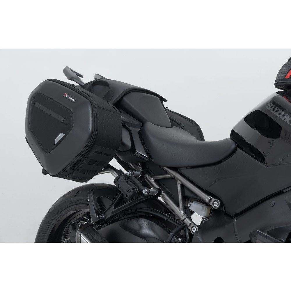 SW-Motech SW-BCHTA0574031000 PRO BLAZE H Black Saddlebag Set for Suzuki GSX-S 1000 GT 21-Up
