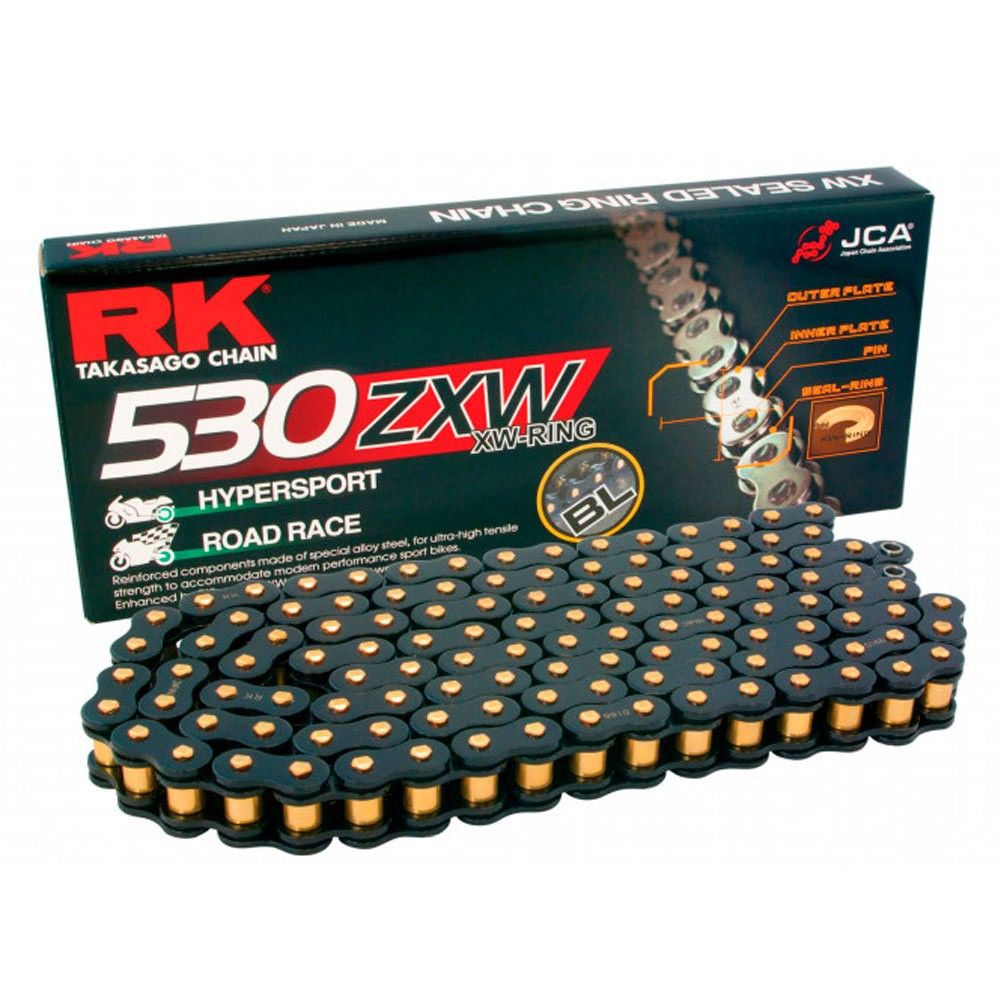 RK 12-53Z-120BL ZXW Series XW-Ring Chain BL530ZXW 120 Link Black