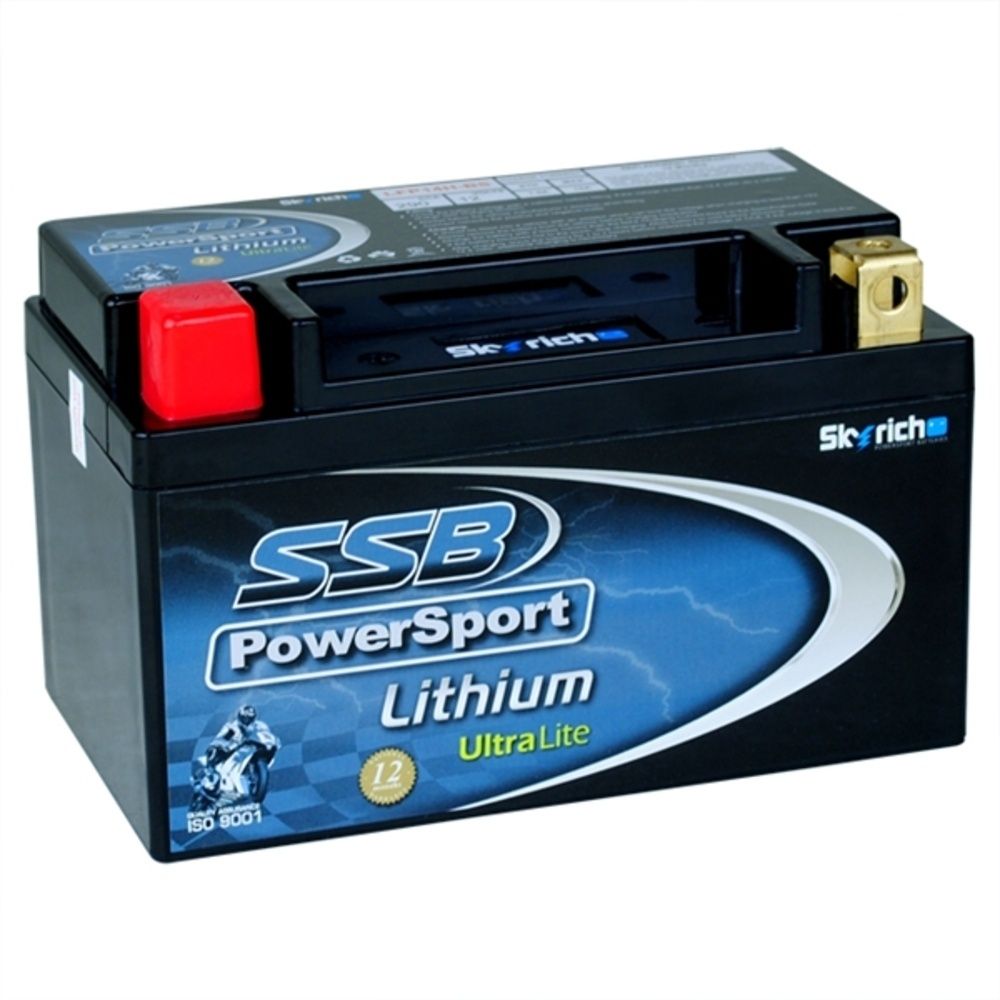 SSB LFP14H-BS PowerSport UltraLite 12V 4Ah/290CCA Lithium Battery