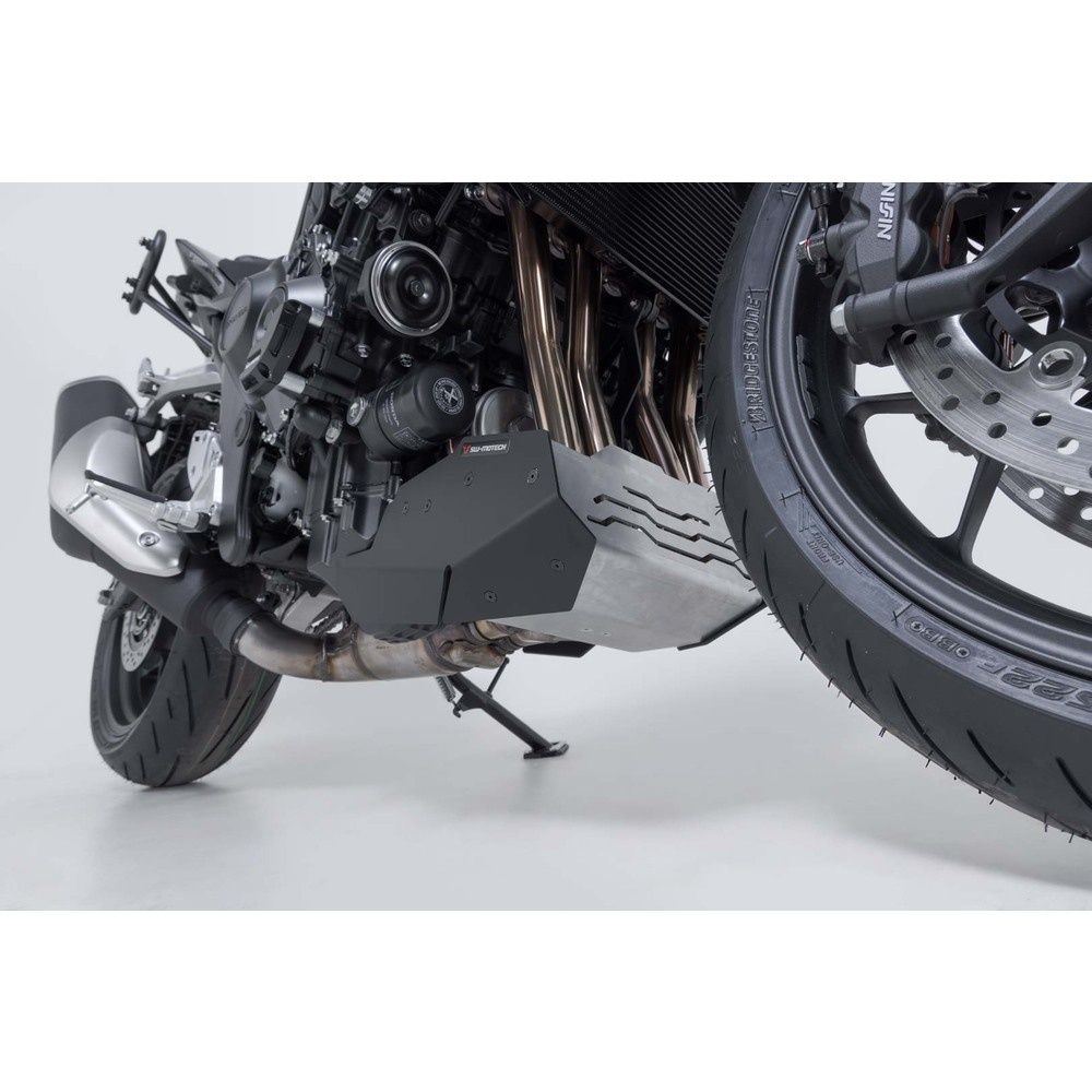 SW-Motech SW-MSS0121110000 Front Spoiler Black/Silver for Honda CB1000 Hornet 24-Up