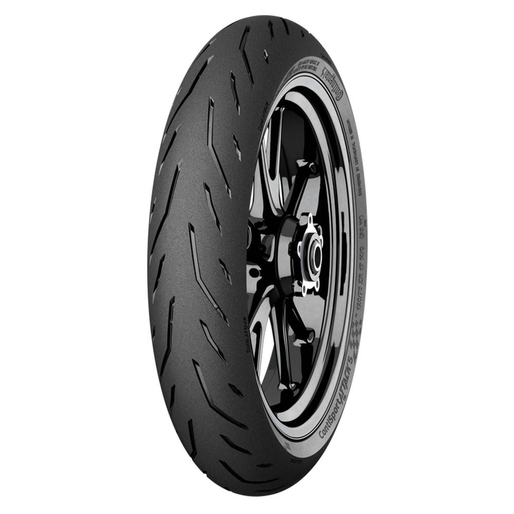 Continental ContiSportAttack 5 Front Tyre 120/70 ZR-17 58W Tubeless