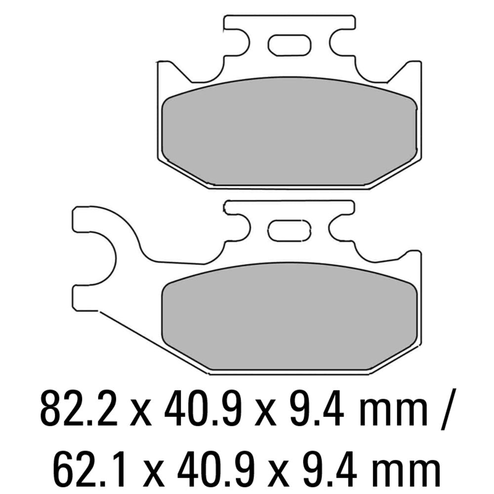 Ferodo FDB2149SG Sinter Grip SG Off-Road Series Sintered Metal Compound Brake Pads