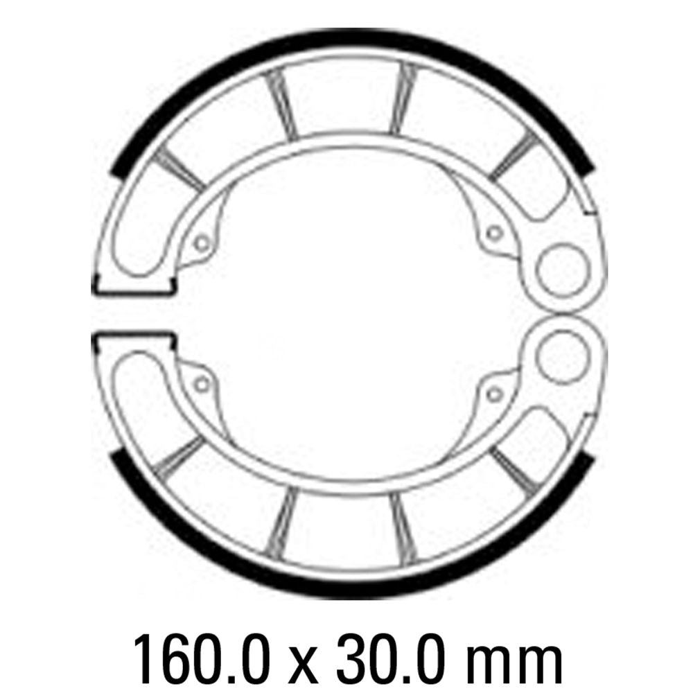 Ferodo FSB946 Organic Compound Brake Shoes
