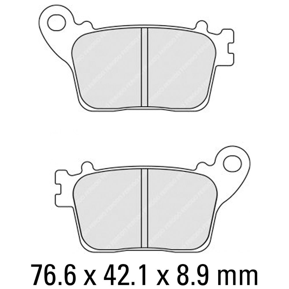 Ferodo FDB2221ST Sinter Grip ST Road Series Sintered Metal Compound Brake Pads