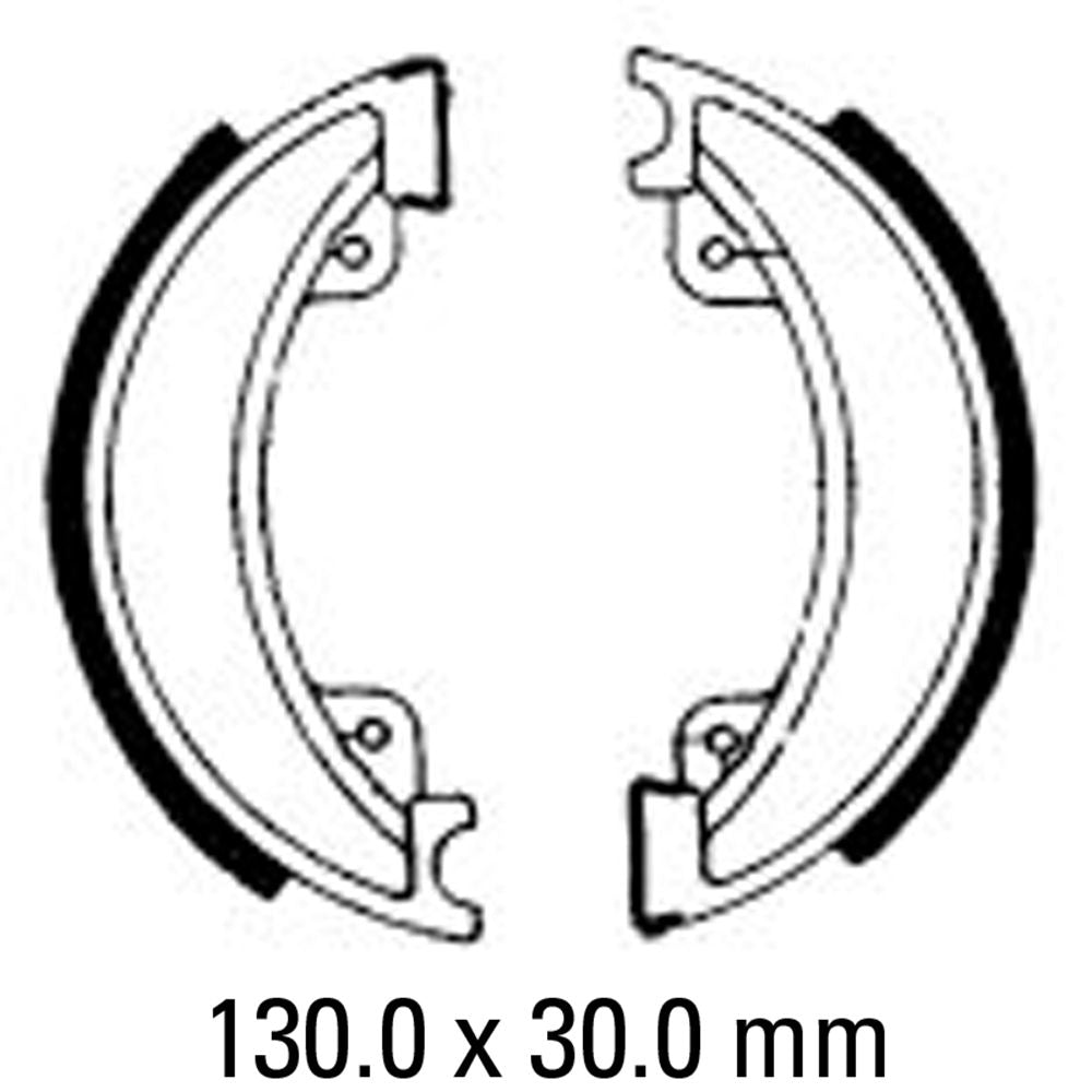 Ferodo FSB745 Organic Compound Brake Shoes