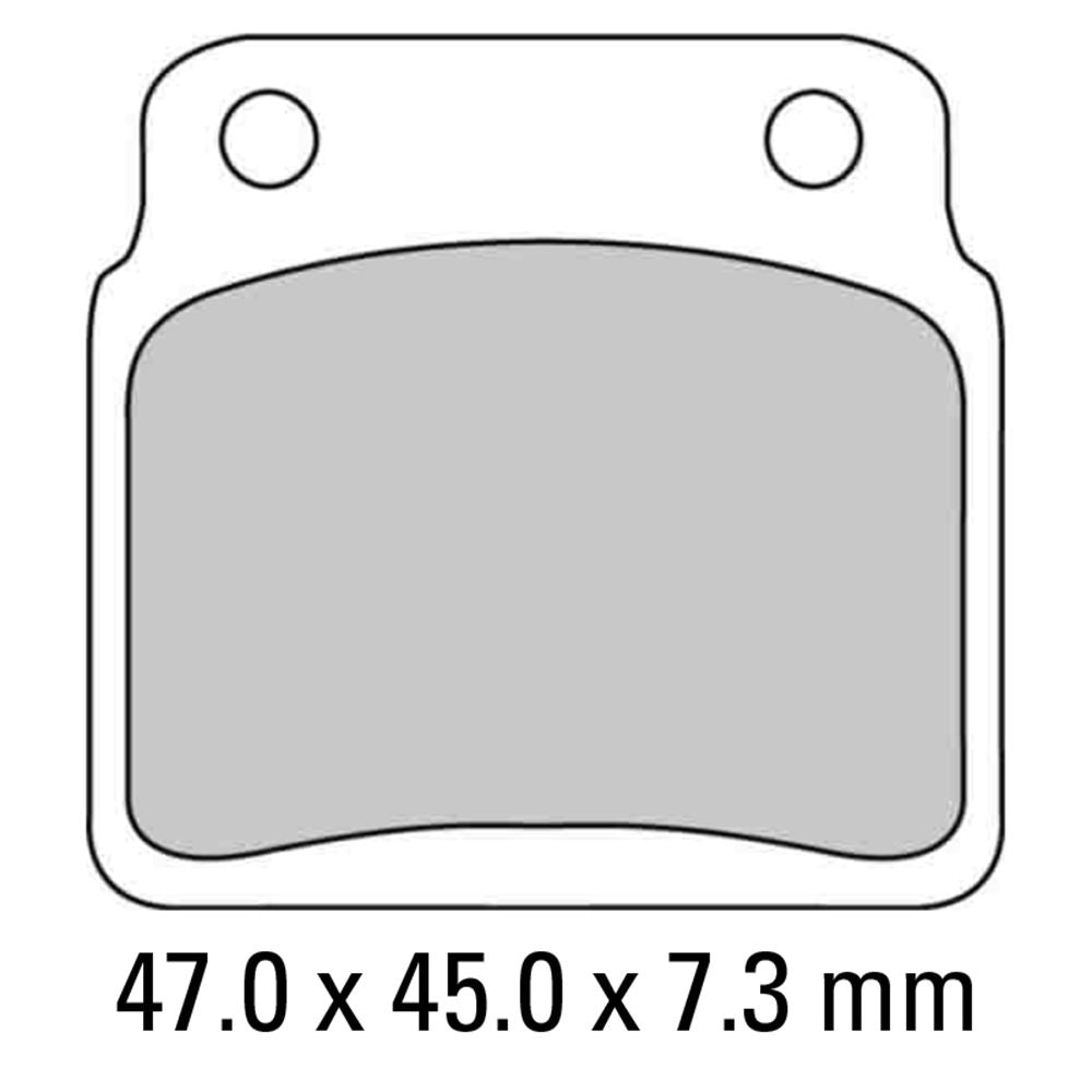 Ferodo FDB2016SG Sinter Grip SG Off-Road Series Sintered Metal Compound Brake Pads