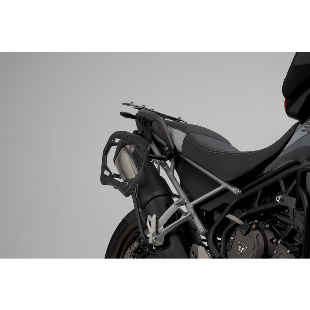 SW-Motech SW-KFT1195370002-S TRAX ADV 45/37L Aluminium Silver Case System for Triumph Tiger 900/Tiger 900 GT/Tiger 900 Rally/Tiger 900 Pro