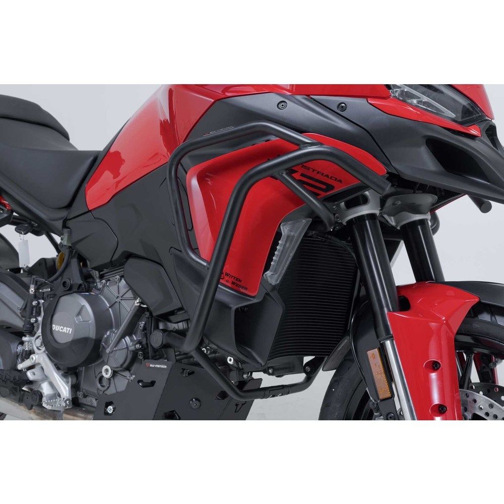 SW-Motech SW-SBL2280710000-B Crash Bar Black for Ducati Multistrada V2/Multistrada V2 S 24-Up