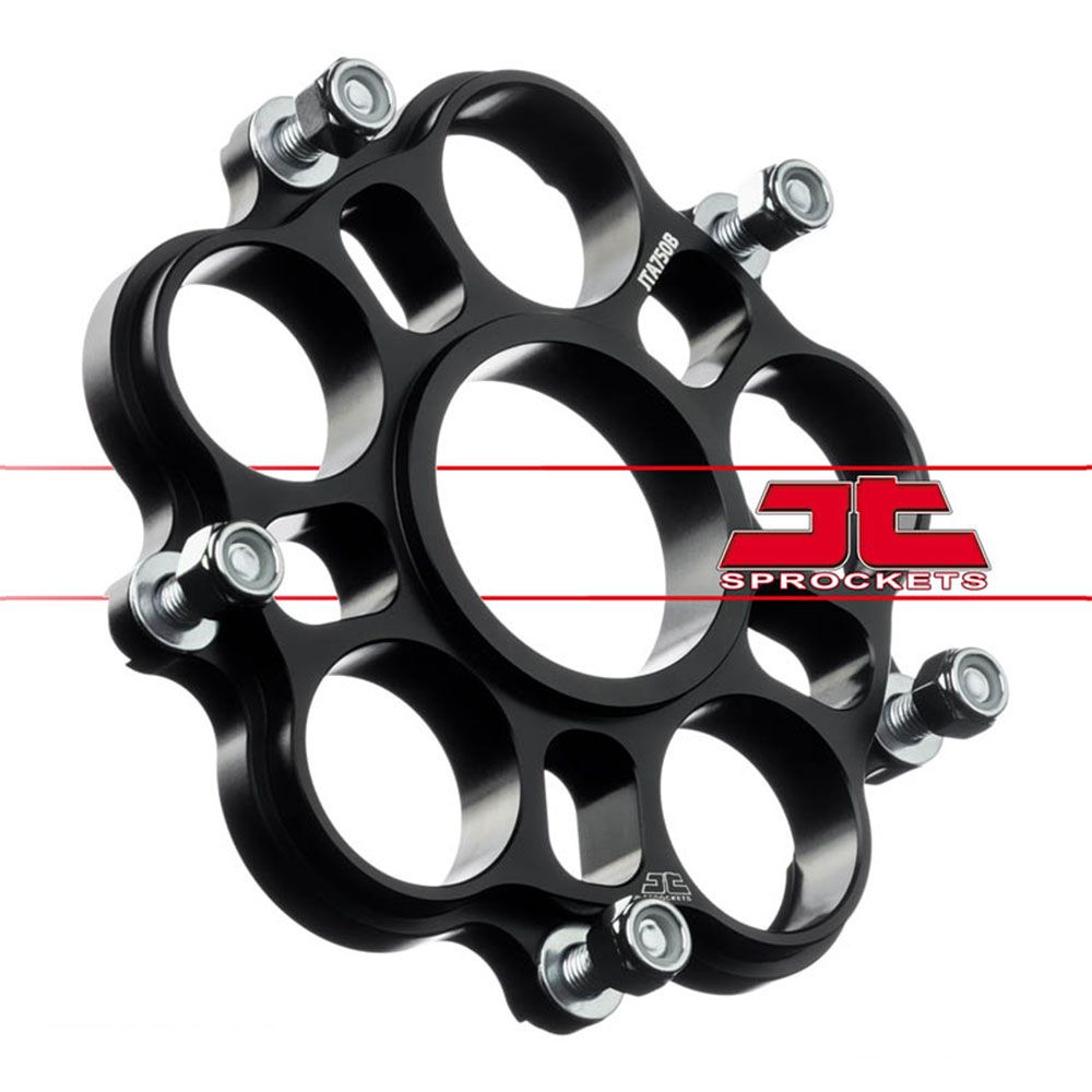JT Sprockets 750B 5 Bolt Alloy Rear Sprocket Carrier Adaptor for Ducati Hypermotard 796/821/939/1100/Monster S2R 800/1000/Monster S4R/796/848/916/996/998 Monster/1100/Multistrada 1000/1100 Models