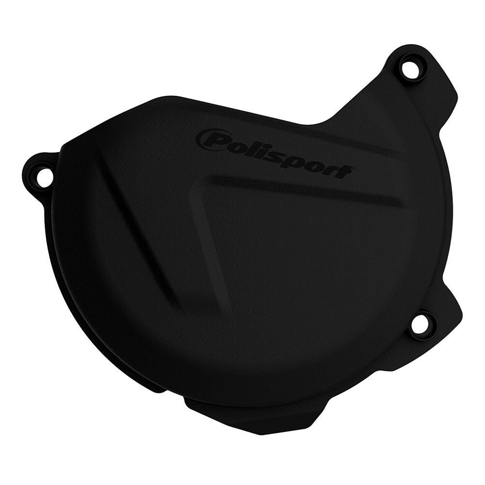 Polisport Clutch Cover Black for KTM SXF/XCF 250/350 13-15/EXCF/XCFW 250/350 13-16/Husqvarna FC 250/350/FX 350 14-15/FE 250/350 14-16