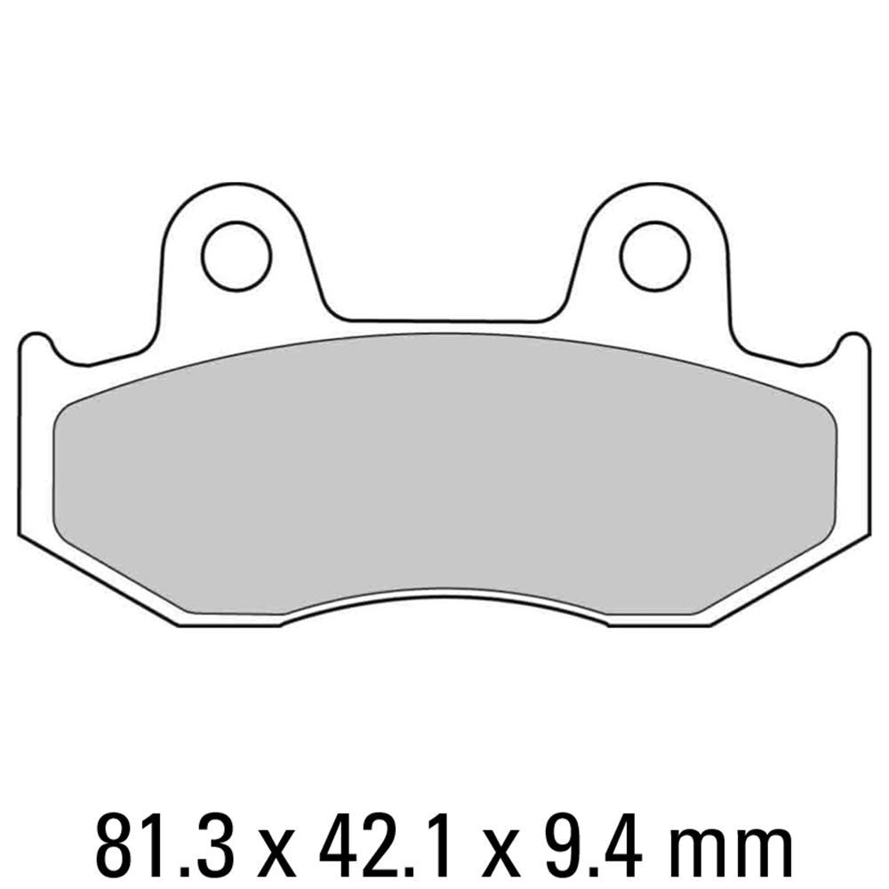 Ferodo FDB2119SG Sinter Grip SG Off-Road Series Sintered Metal Compound Brake Pads