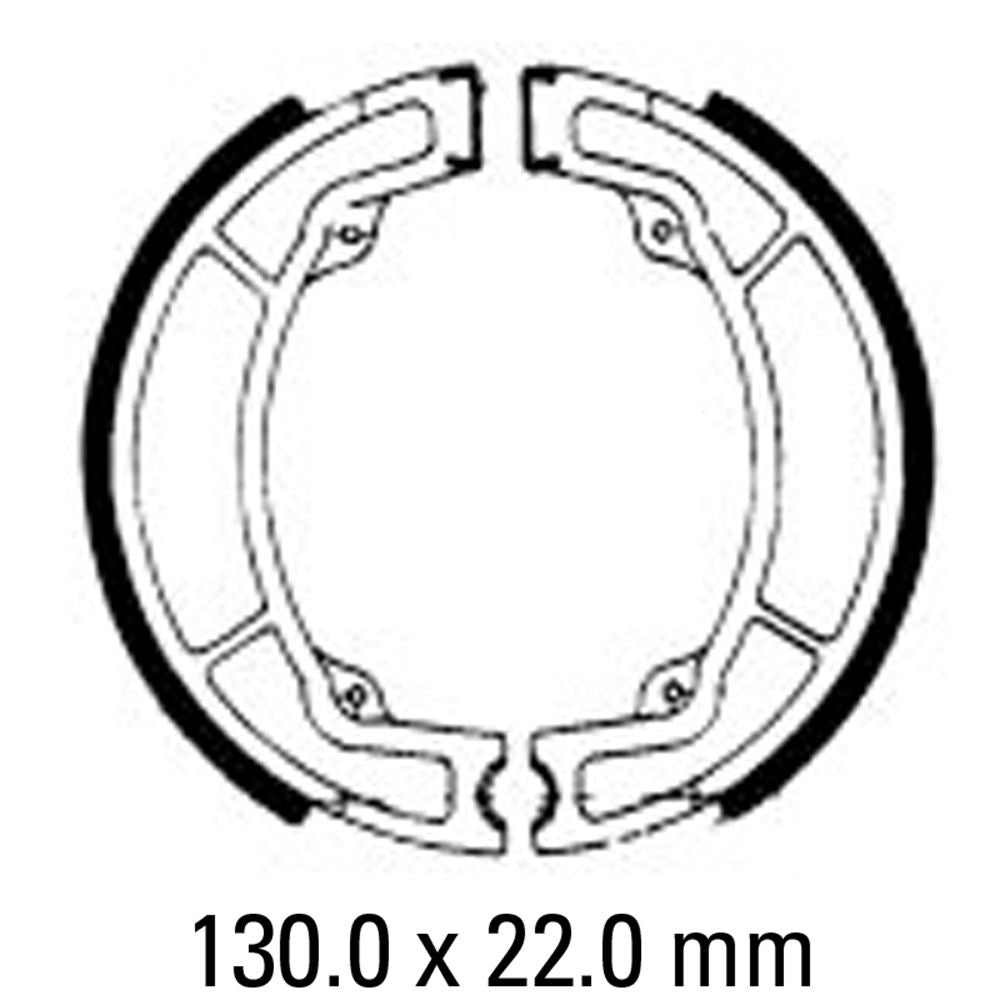 Ferodo FSB737 Organic Compound Brake Shoes