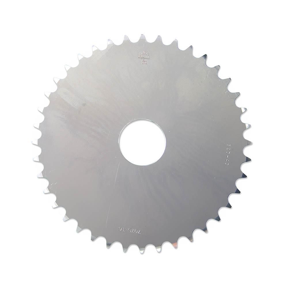 JT Sprockets Blank Series Alloy 49T Rear Sprocket Silver (520 Pitch Chain)