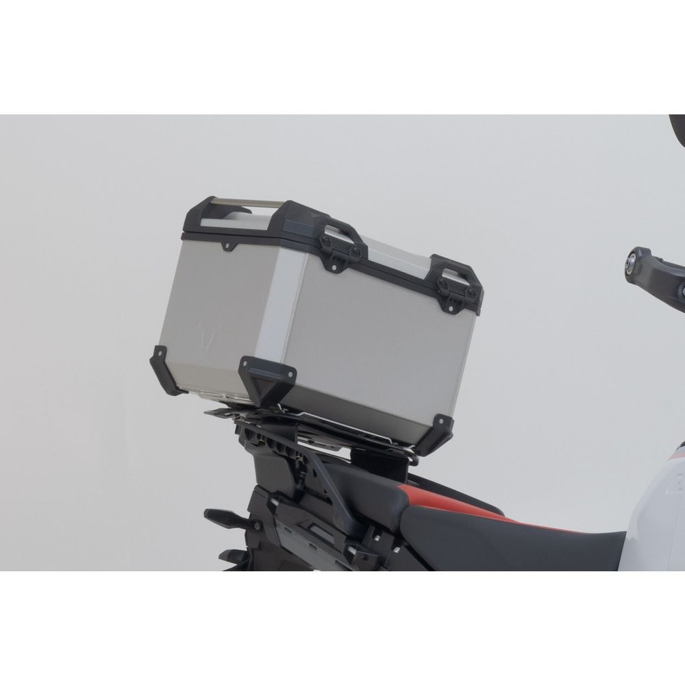 SW-Motech SW-ADV0797675000-S Silver Adventure Luggage Set for BMW R 1300 GS Adventure 24-Up w/OEM Luggage Rack