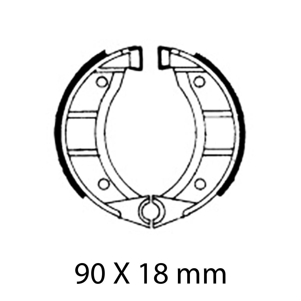 Ferodo FSB902 Organic Compound Brake Shoes