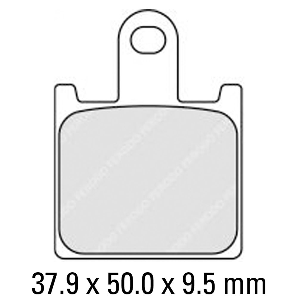 Ferodo FDB2220ST Sinter Grip ST Road Series Sintered Metal Compound Brake Pads
