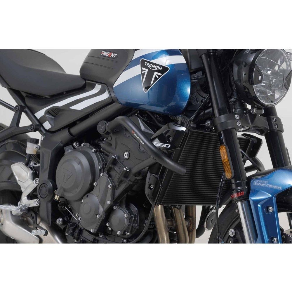 SW-Motech SW-SBL1184210001-B Crash Bar Black for Triumph Trident 660 21-Up