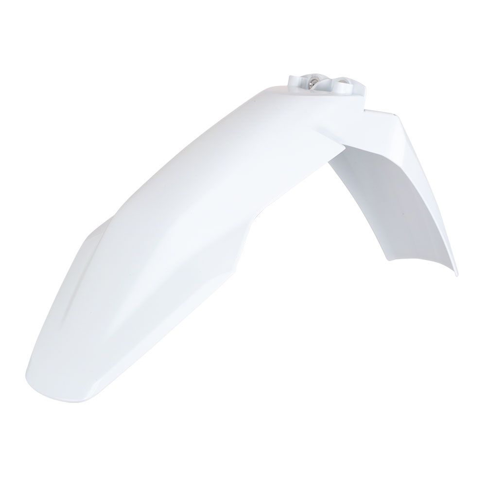 Polisport Front Fender White for Husqvarna TC125/250/TX125/300/FX350/450/FC250-450 23-Up/TE125-300/FE250-501 24-Up