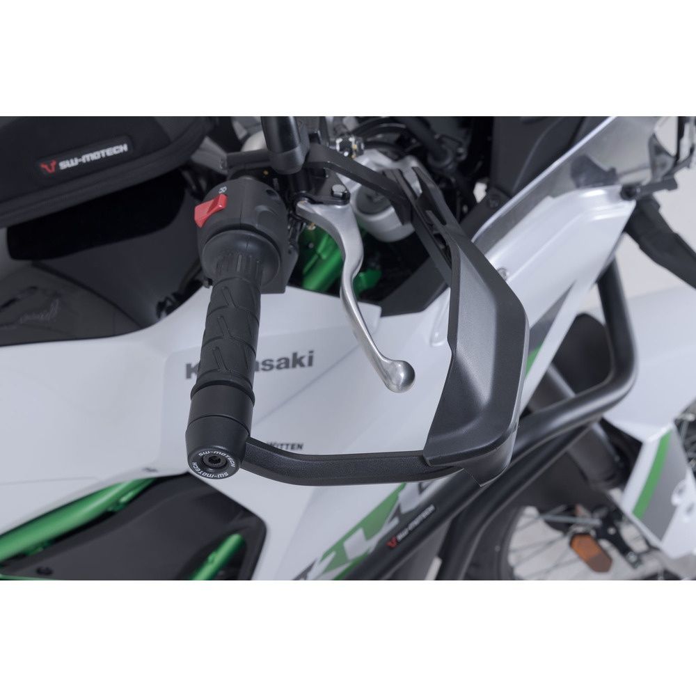 SW-Motech SW-HDG0022033600-B Adventure Handguard Kit Black for Kawasaki KLE500/KLE500 SE 26-Up