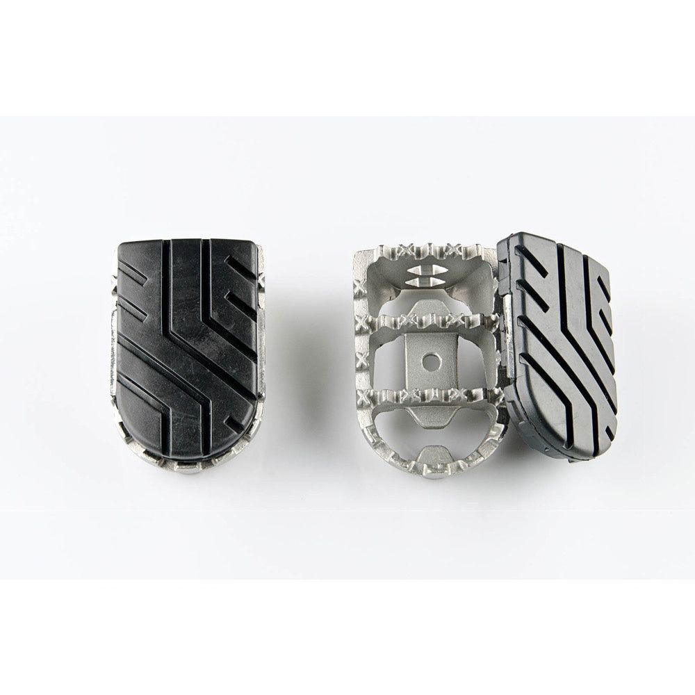 SW-Motech SW-FRS1001110000-S ION Footrest Kit Silver for CF Moto 800 MT-X 24-Up