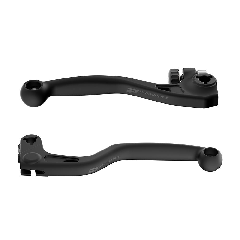 Polisport APT Lever Kit Black for Honda CRF250R 10-Up/CRF250RX 19-Up/CRF450R 07-20/CRF450RX 17-20