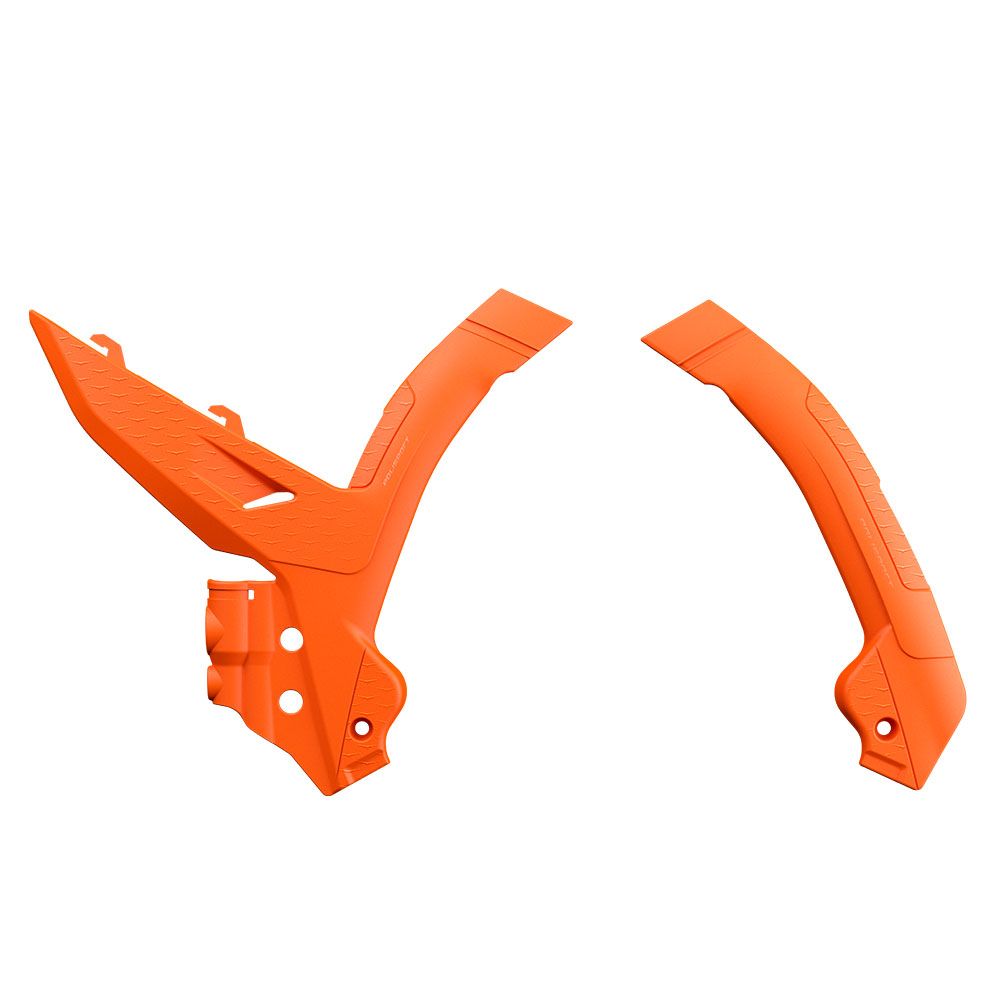 Polisport Frame Protectors Orange for KTM SX/SX-F/XC/XC-F 23-Up/EXC/EXC-F/XC-W/XCF-W 24-Up