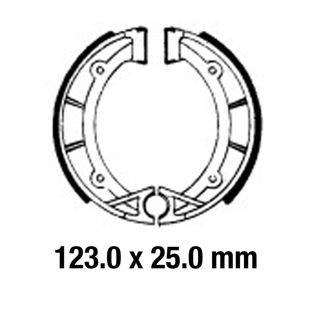 Ferodo FSB905 Organic Compound Brake Shoes