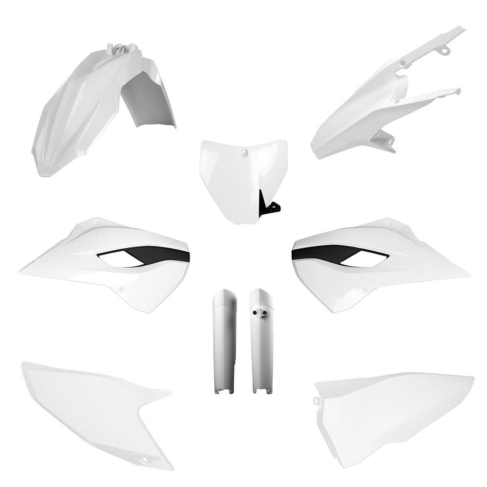 Polisport MX Plastic Kit White for Husqvarna TC/FC/TX/FX 2014