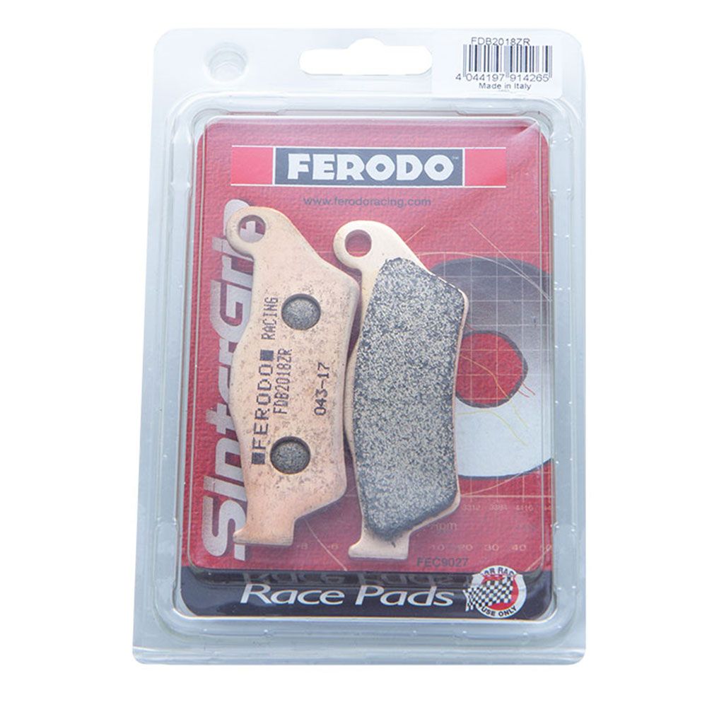 Ferodo FDB2018ZRSG ZR Sinter Grip Off-Road Series Sintered Racing Metal Compound Brake Pads
